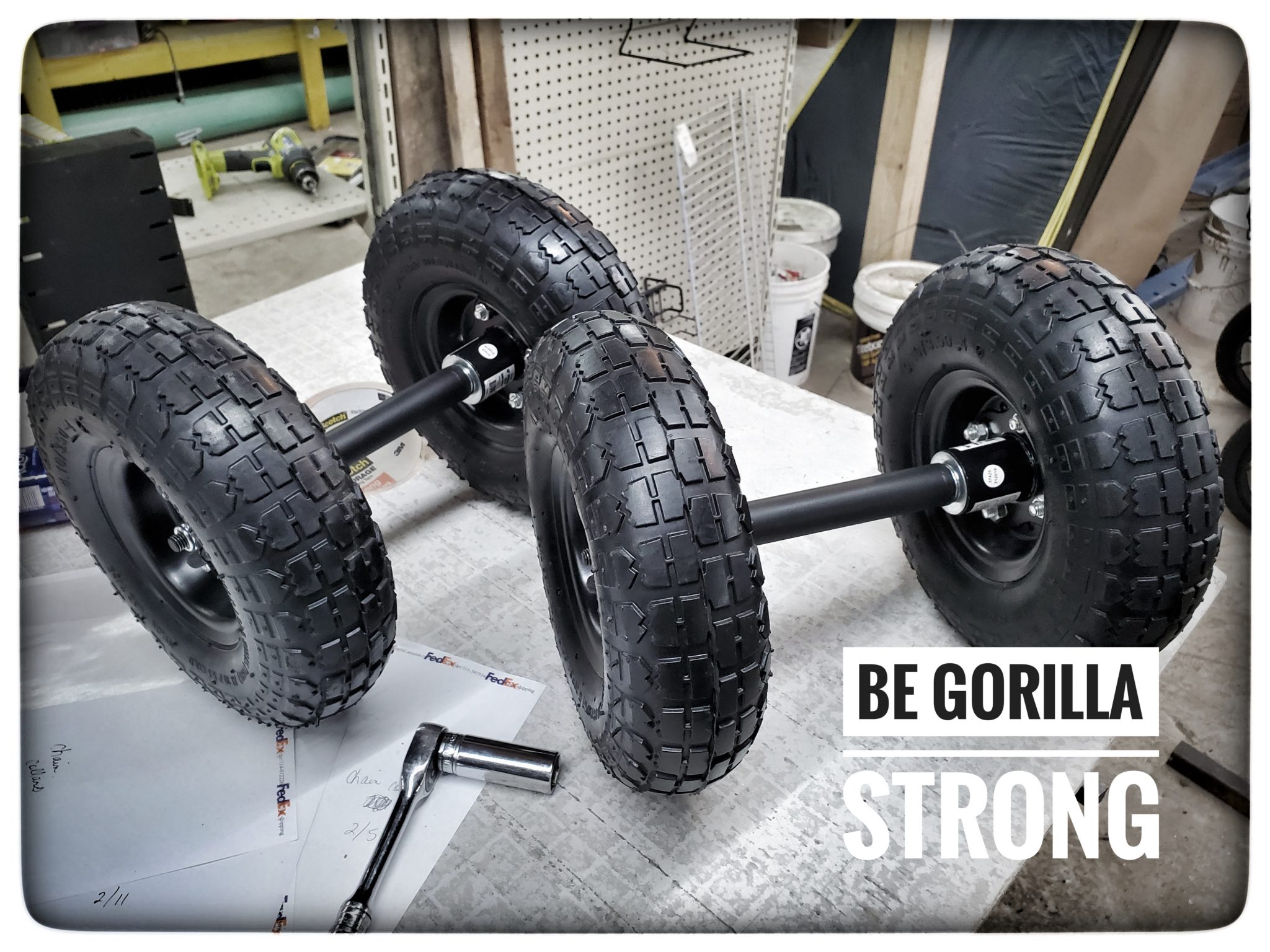 Extreme Wheels Gorilla Strength Equipment