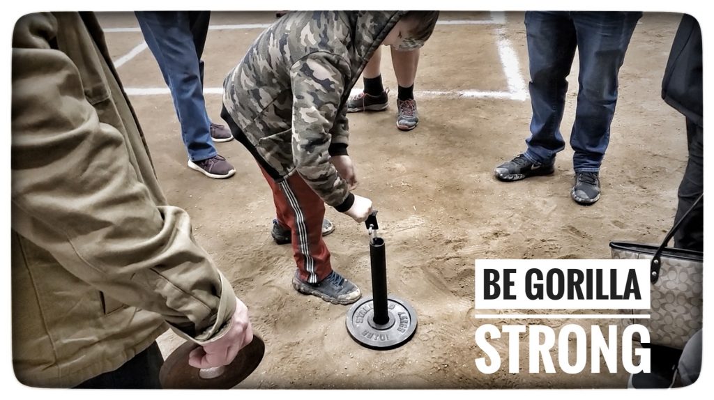 Nickel Pinch Grip Attachment Gorilla Strength Equipment