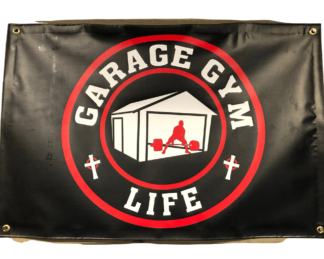 Garage Gym Life Vinyl Gym Banner
